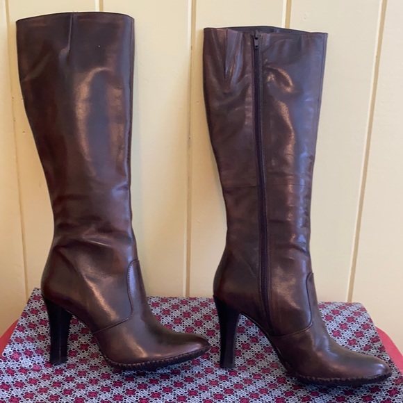Shoes - 🆕GIANNI BINI Leather Boots Size 8M